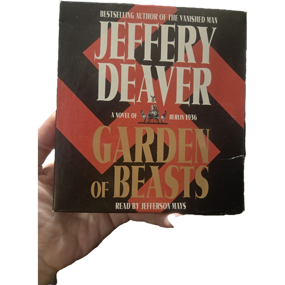 Garden of Beasts by Jeffery Deaver Abridged Audiobook CD Read by Jefferson Mays